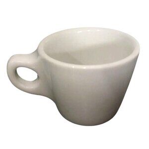 White Allegheny China Espresso Cup